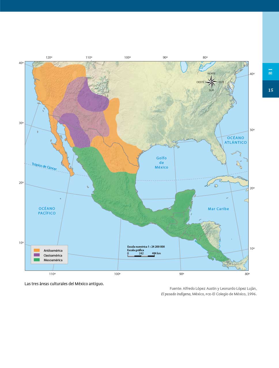 Areas Culturales Del Mexico Antiguo 1715